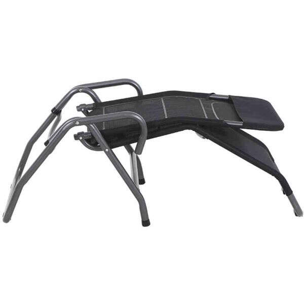 SIENA GARDEN Bito Kippliege anthrazit / schwarz